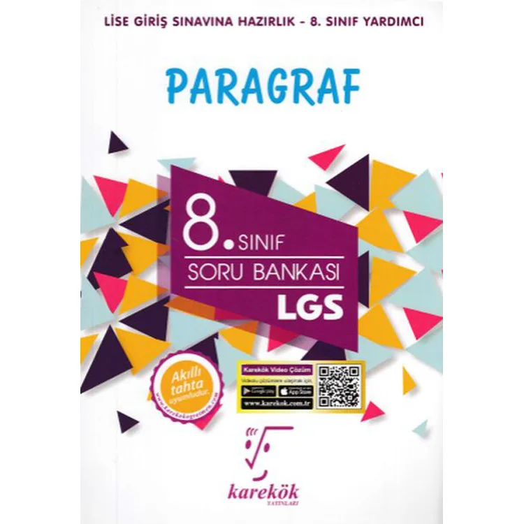 KAREKÖK 8. SINIF PARAGRAF SORU BANKASI