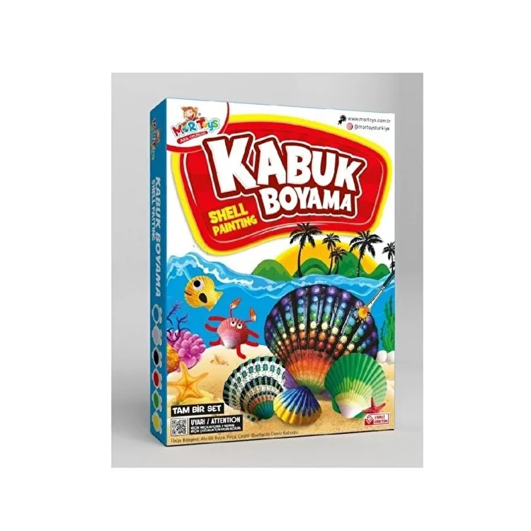 MORTOYS 9749 KABUK BOYAMA SETİ KUTULU