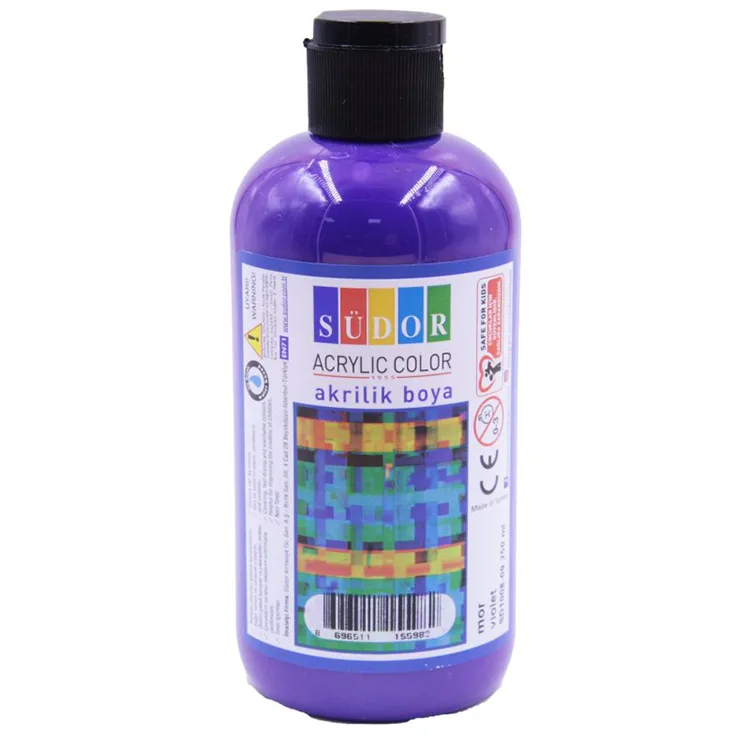 SÜDOR SD1008-09 AKRİLİK BOYA 250 ML MOR