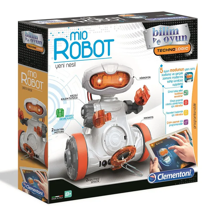 CLEMENTONI ROBOTİK LABORATUVARI (YENİ NESİL) Mİ ROBOT CL-64957