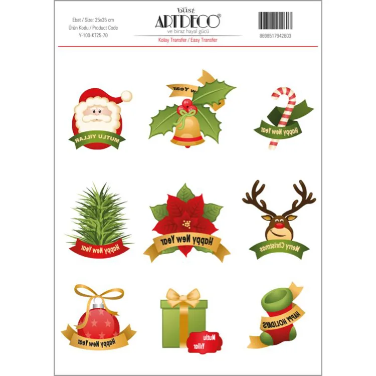 ARTDECO KOLAY TRANSFER 25X35CM DESEN 70