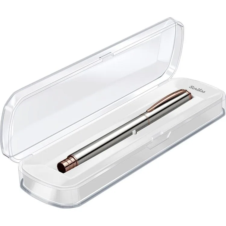SCRIKSS 64 ROLLER KALEM KRİSTAL KUTU - BRONZ KROM