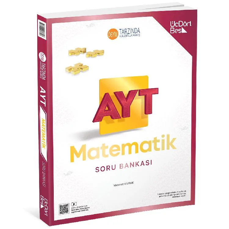 ÜÇDÖRTBEŞ AYT MATEMATİK SORU BANKASI