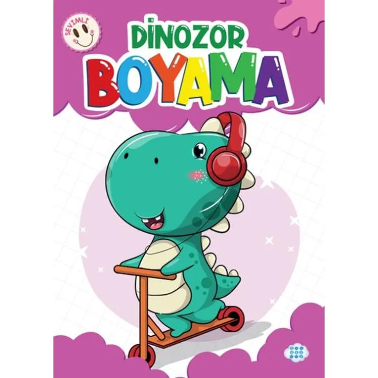 SEVİMLİ DİNOZOR BOYAMA