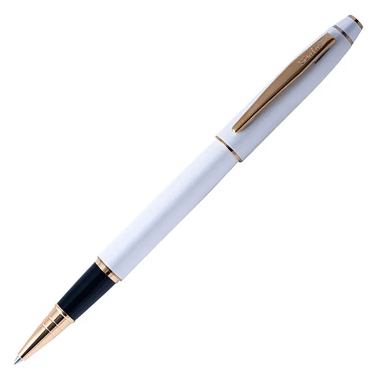 SCRIKSS 35 ROLLER KALEM BEYAZ ALTIN LÜKS KUTUDA
