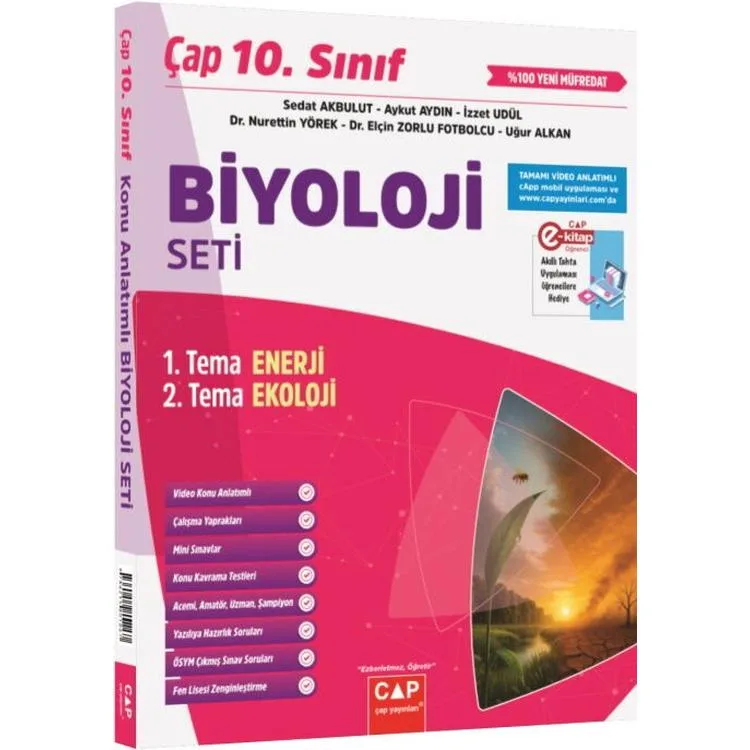 ÇAP YAINLARI 10. SINIF BİYOLOJİ SETİ