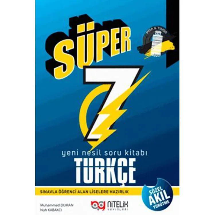 NİTELİK 7. SINIF YENİ NESİL SÜPER TÜRKÇE SORU KİTABI - 2025 MÜFREDAT