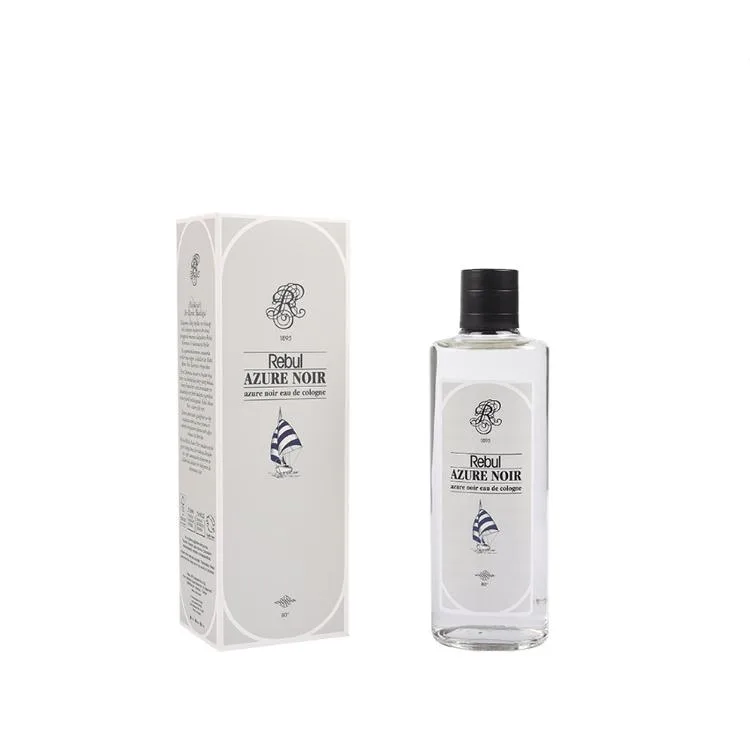 REBUL AZURE NOIR CAM ŞİŞE KOLONYA 80 DERECE 250ml. UNISEX