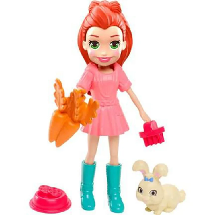 MATTEL GDM11 POLLY POCKET VE HAYVAN DOSTU OYUN SETİ