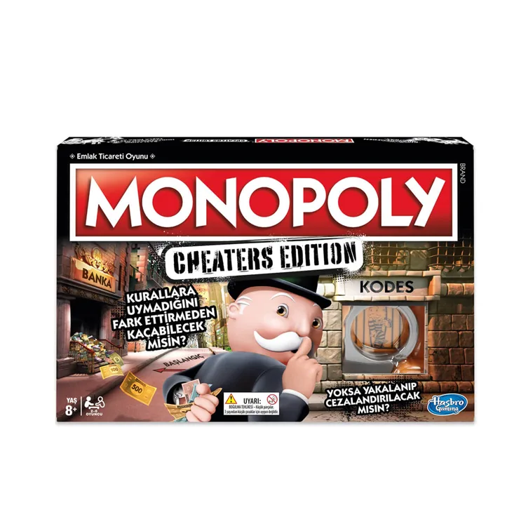 HASBRO INT-E1871 MONOPOLY CHEATER'S EDITION 6
