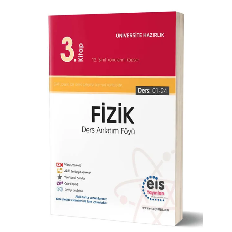 EİS YKS FİZİK DERS ANLATIM FÖYÜ 3. KİTAP