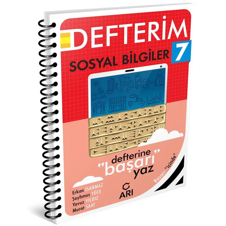 ARI 7. SINIF SOSYAL BİLGİLER DEFTERİM - 2025 MÜFREDAT