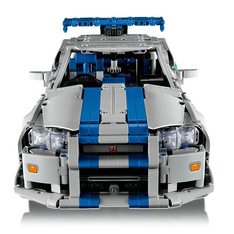 LEGO TECHNIC 42210 FAST FURIOUS NISSAN SKYLINE GT-R R34 1410 PARÇA 18+