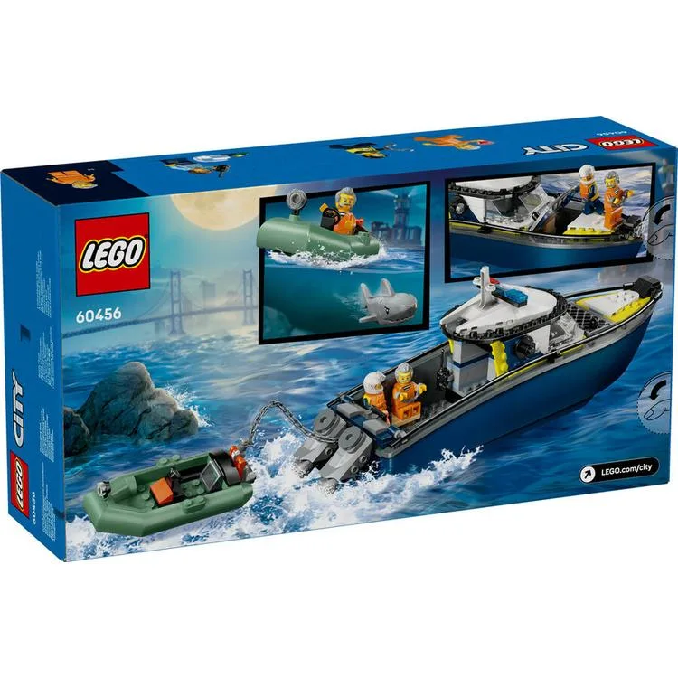 LEGO CITY 60456 POLICE BOAT 264 PARÇA 6+