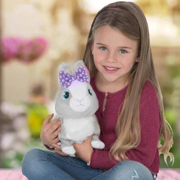 SUNMAN 95861 HAREKETLİ SESLİ PELUŞ TAVŞAN BETSY 18AY+