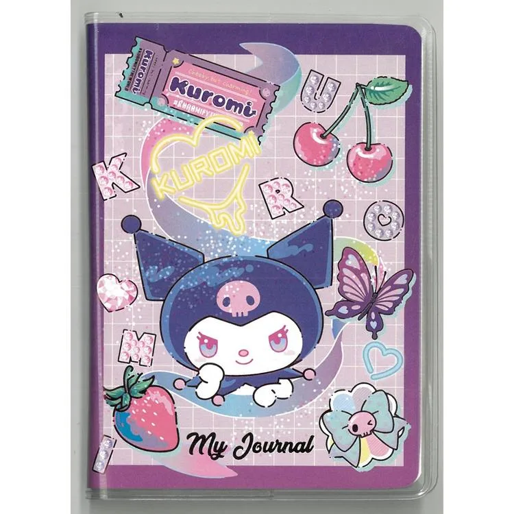 VICTORIA'S JOURNALS 525-1994 MİNİ JOURNAL KUROMİ A7 80 GR. PVC KILIFLI KARTON KAPAK 128 SAYFA ÇİZGİLİ NOT DEFTER