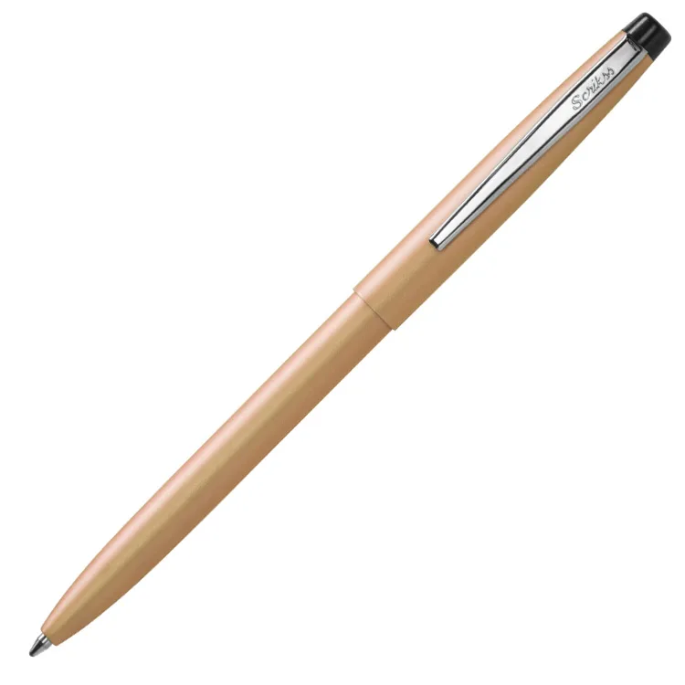 SCRIKSS F108 TÜKENMEZ KALEM PASTEL LIGHT GOLD