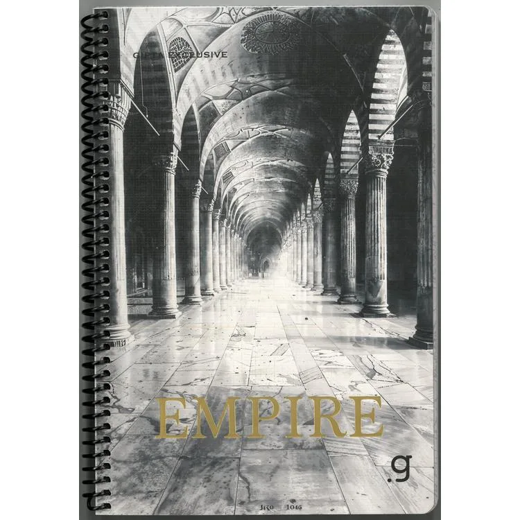 GIPTA EMPIRE SPİRALLİ LX KARTON KAPAK 17x24 80 YP. KARELİ DEFTER 8446 - TEKLİ