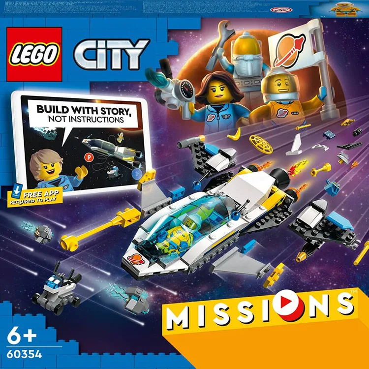 LEGO CITY 60354 MARS UZAY ARACI KEŞİF GÖREVLERİ