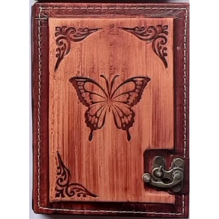 DEFFTER 64229-8 13.5x18.5 KRAFTON DERİ KAPLI KRAFT ÇİZGİSİZ DEFTER ( M )