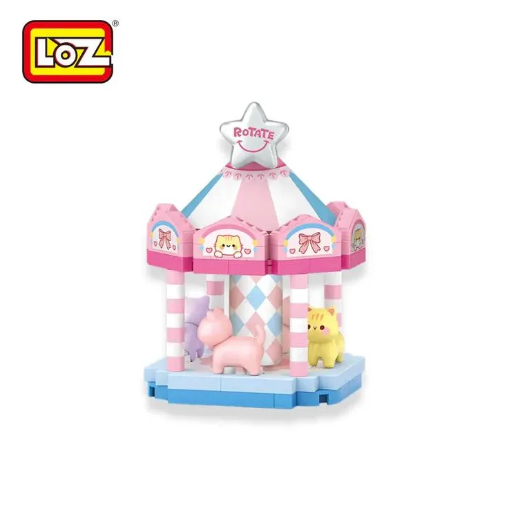 VAGONLIFE LOZ 8630 MİKRO BLOK LUNAPARK SERİ - ATLI KARINCA 180 PARÇA 10+