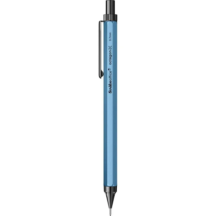 SCRIKSS OCTAGON-X 0.7MM VERSATİL KALEM MAVİ - TEKLİ