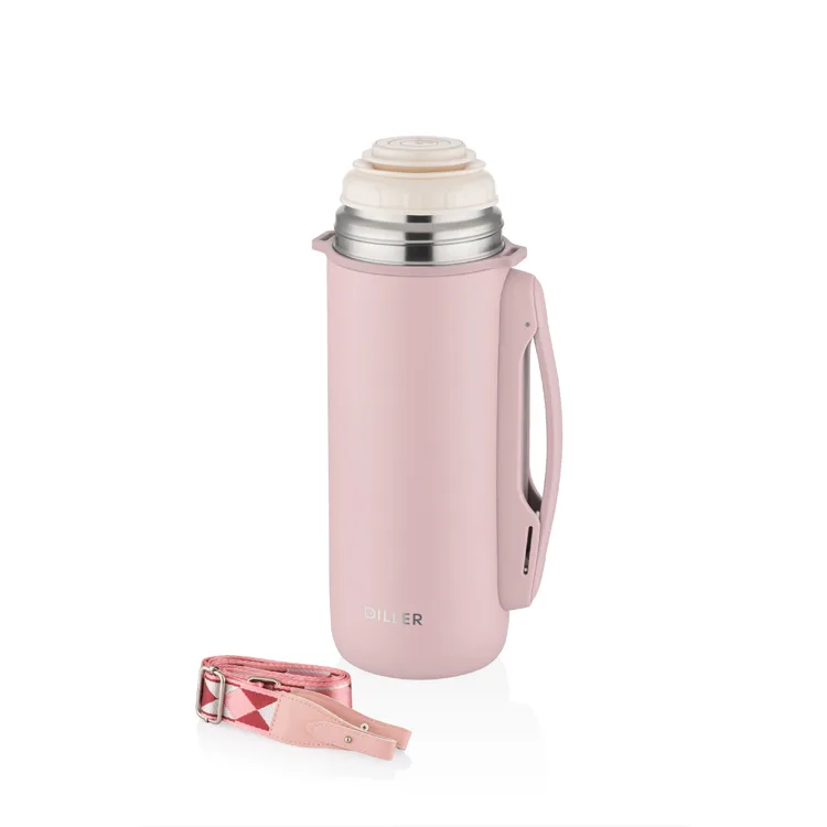 VAGONLİFE DILLER ÇELİK MATARA D9063 1260ML PUDRA