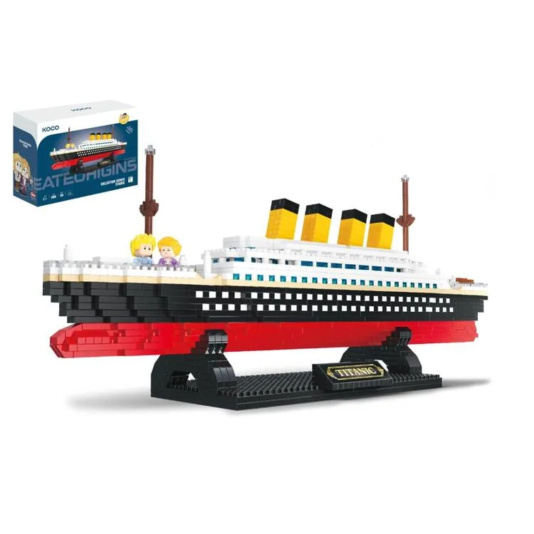 SUNMAN KOCO NO.04016 COLLESTION SERIES TITANIC LEGO YAPIM SETİ 1510 PARÇA 6+