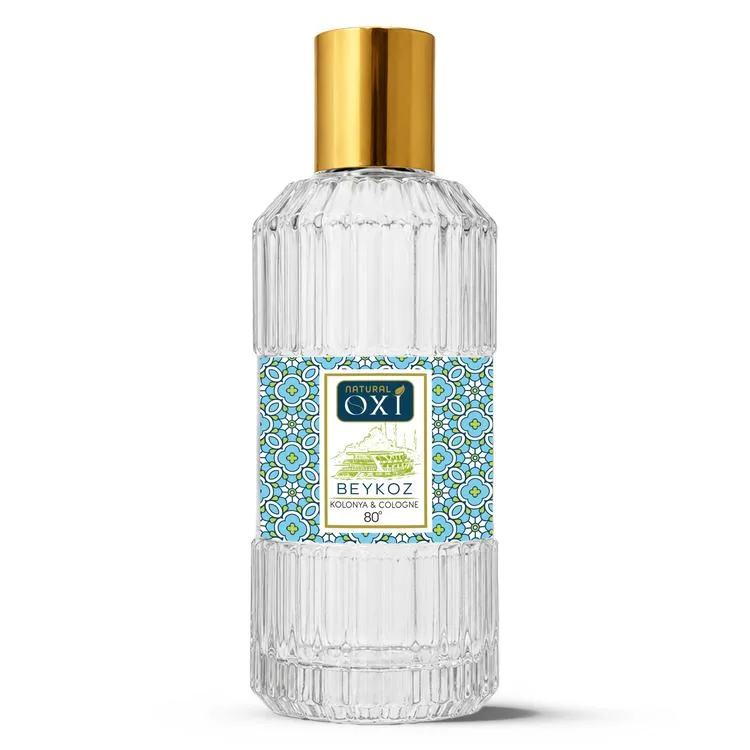 OXİ NATURAL PREMİUM 80° KOLONYA 220ML CAM ŞİŞE KUTULU - BEYKOZ