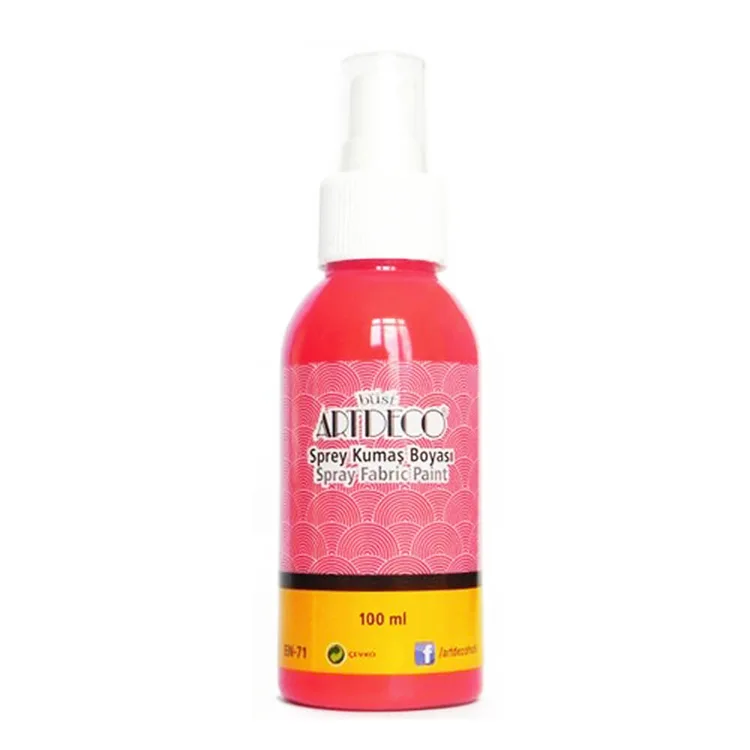 ARTDECO SPREY KUMAŞ BOYASI 100 ML. KIRMIZI Y-010D-1205