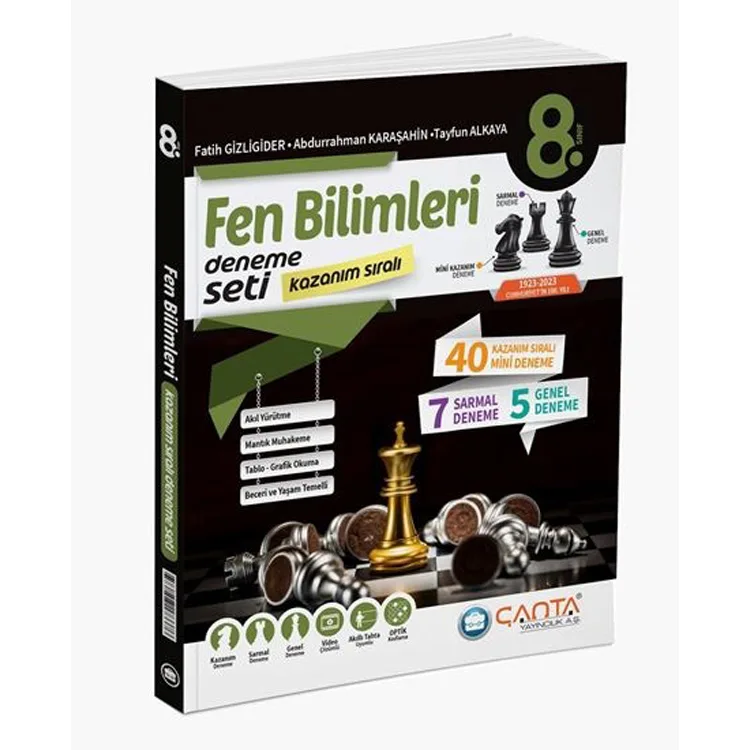 ÇANTA 8. SINIF FEN BİLİMLERİ KAZANIM SIRALI DENETİM SETİ