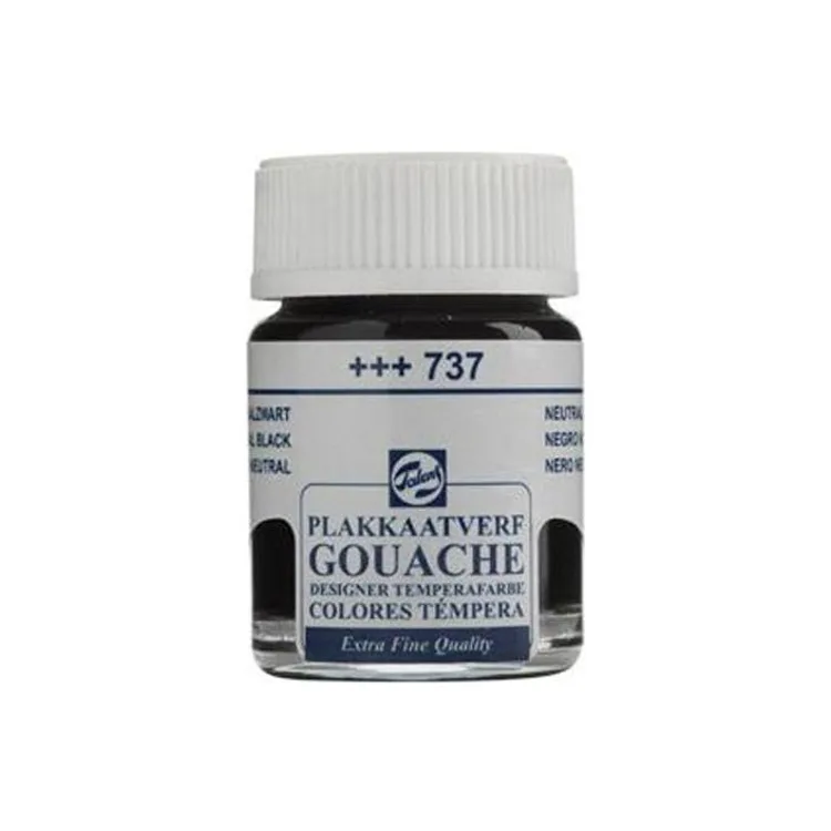 TALENS GUAJ BOYA SİYAH 16 ML (737)