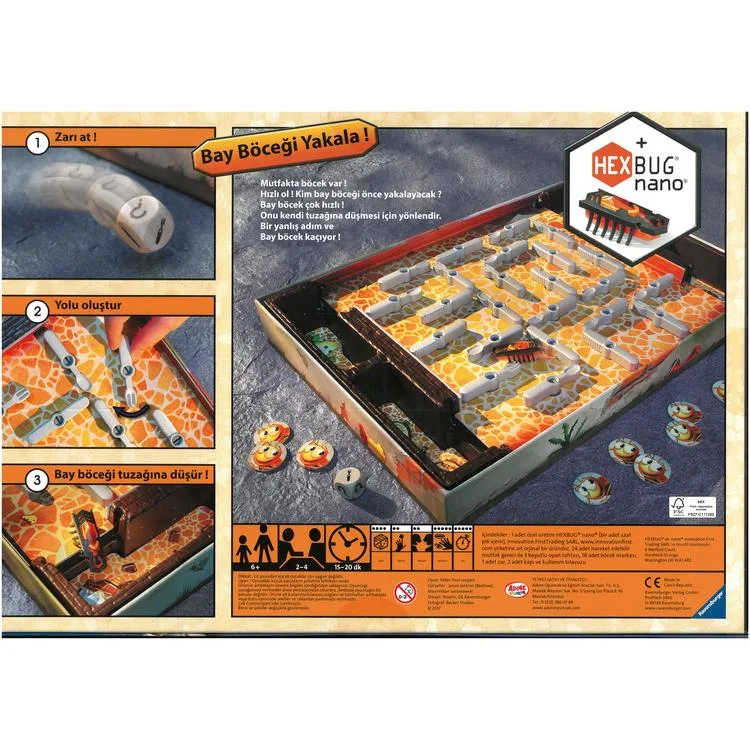 ADORE 21 339 9 RAVENSBURGER BAY BÖCEK FİRARDA KUTU OYUNU 6+