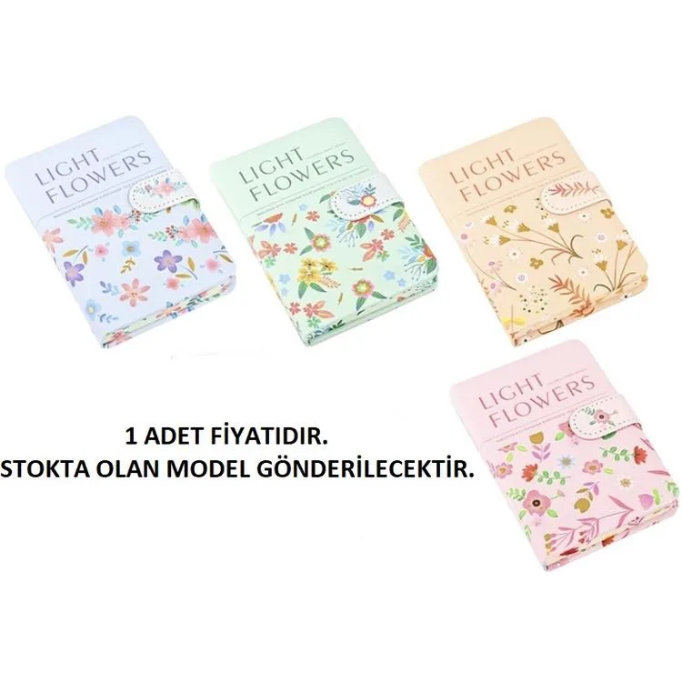 MİKRO MG-12 A6 LİGHT FLOWERS 112YP ÇİZGİLİ NOT DEFTERİ