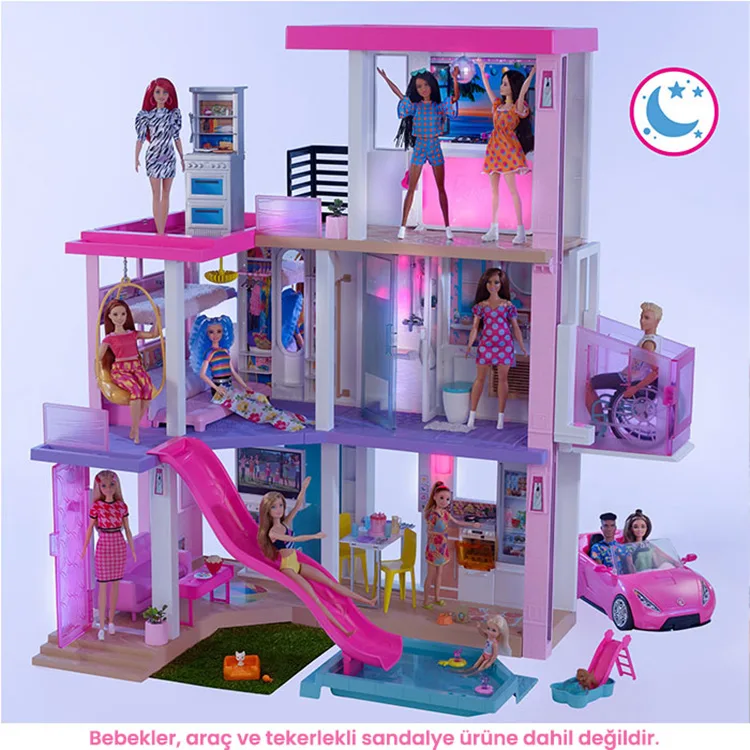 MATTEL GRG 93 BARBIE'NİN SESLİ VE IŞIKLI RÜYA EVİ