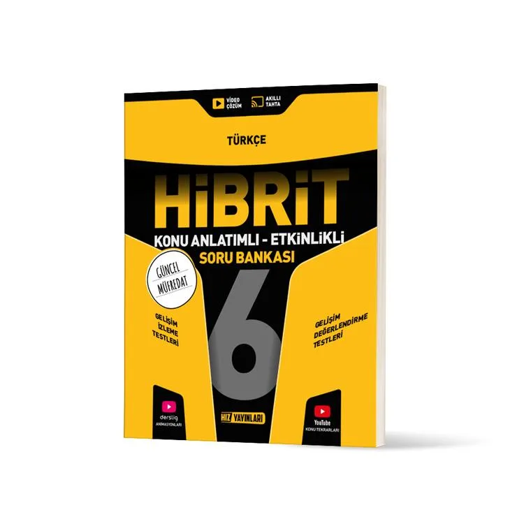 HIZ 6. SINIF HİBRİT TÜRKÇE SORU BANKASI