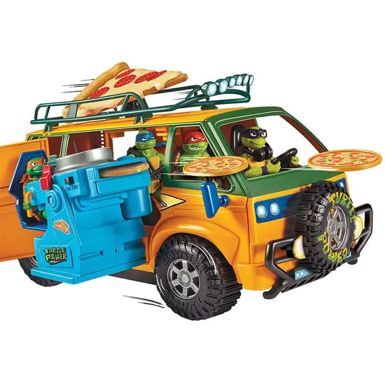 GIOCHI TU804000 NINJA TURTLES MUTANT MAYHEM KARAVAN 4+