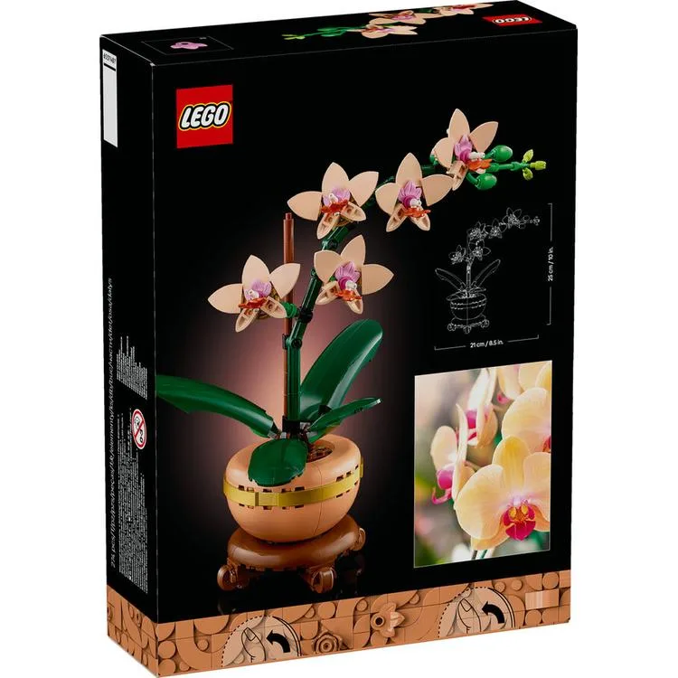 LEGO BOTANICALS 10343 MİNİ ORCHİD 274 PARÇA 18+