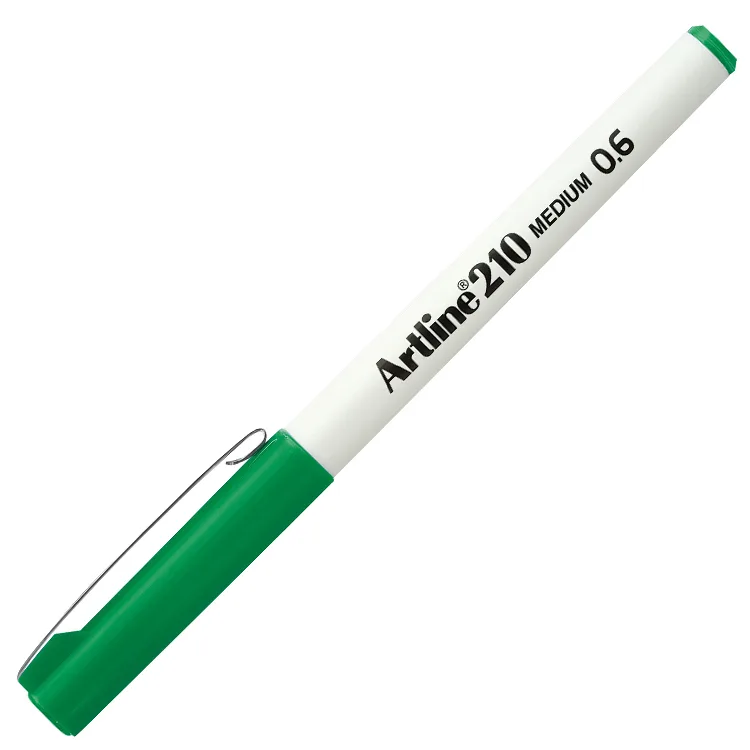 ARTLINE EK-210N KEÇE UÇLU YAZI KALEMİ 0.6mm YEŞİL