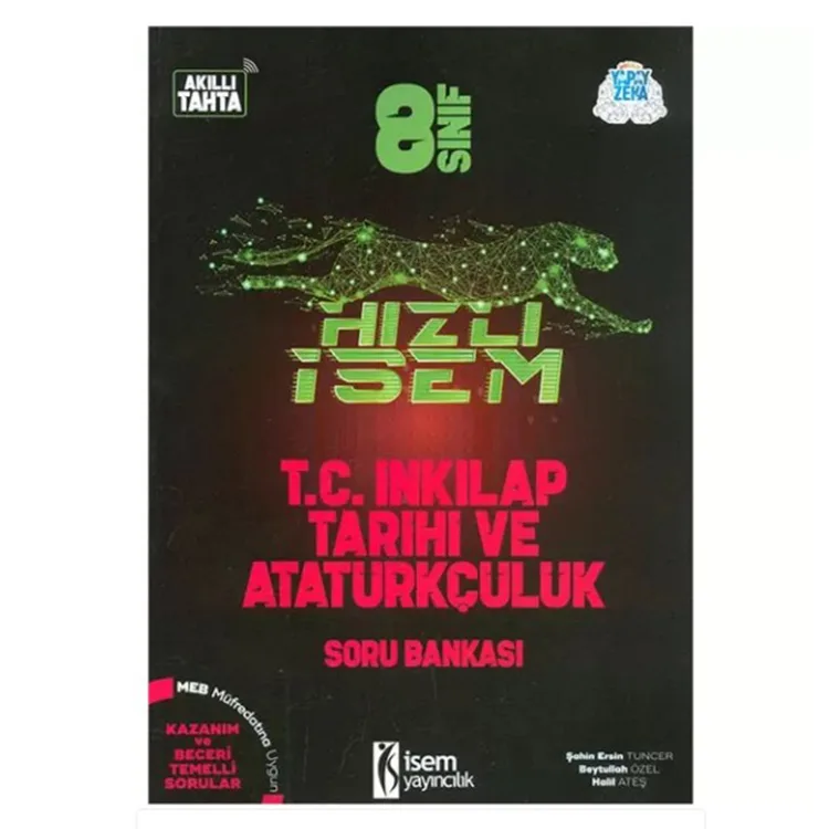 İSEM 8. SINIF HIZLI İSEM T.C İNKILAP TARİHİ VE ATATÜRKÇÜLÜK SORU BANKASI