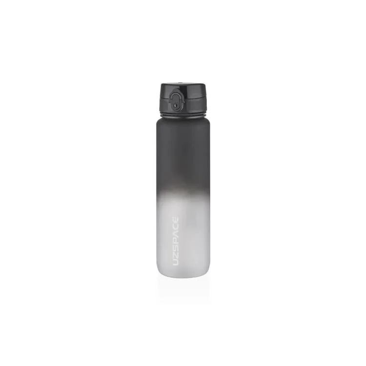 UZSPACE 3038-6 TRITAN MATARA 1000 ML BLACK - WHITE