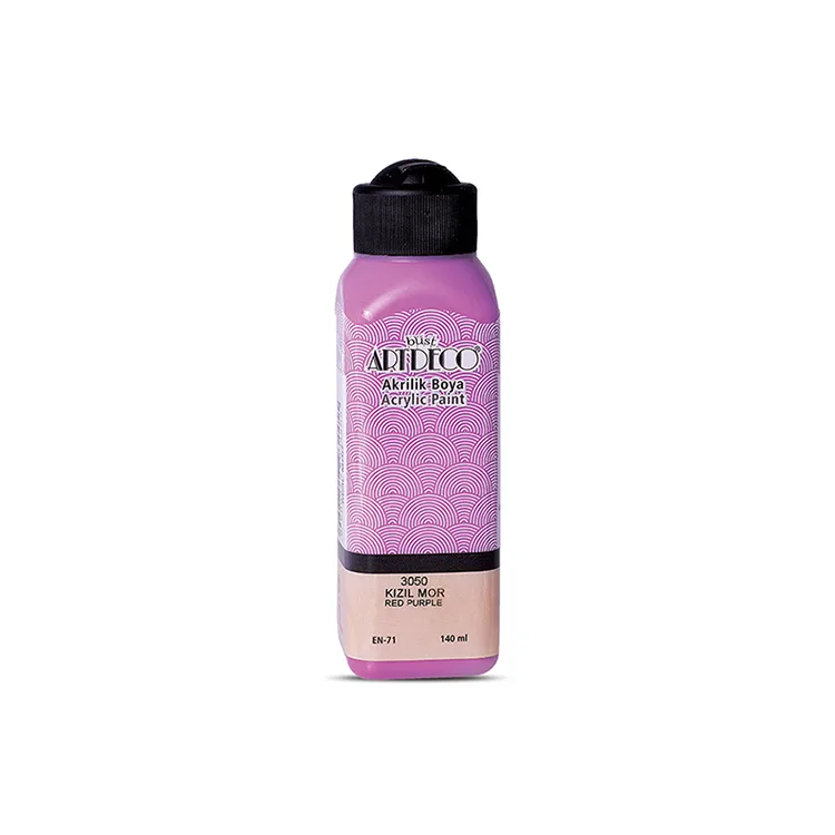 ARTDECO AKRİLİK BOYA 140 ML. KIZIL MOR