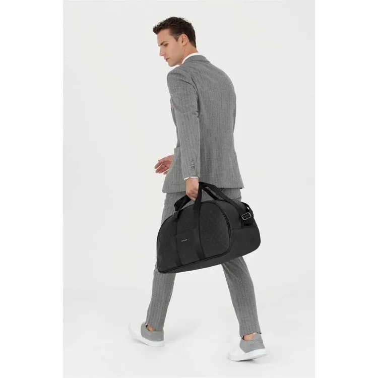 PIERRE CARDIN 04PC001206-B S AYARLANABİLİR ASKILI TUTMA SAPLI SEYAHAT ÇANTASI SİYAH