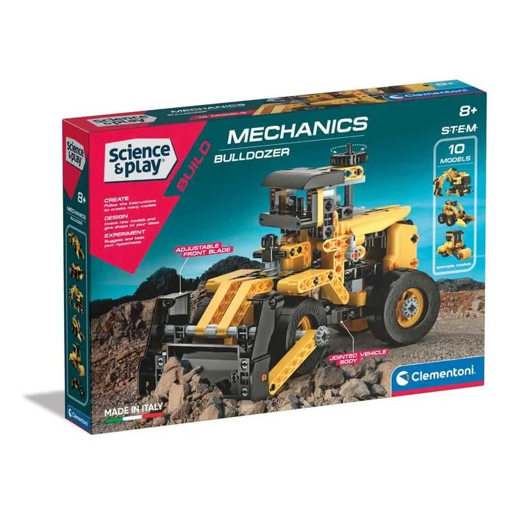 CLEMENTONI 17374TR MEKANİK LABORATUVARI BULDOZER