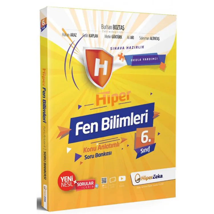 HİPER ZEKA 6. SINIF HİPER FEN BİLİMLERİ KONU ANLATIMLI SORU BANKASI