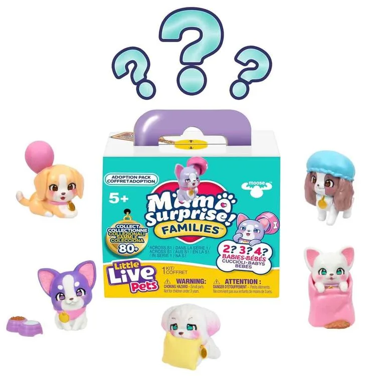 GIOCHI 26658 LITTLE LIVE PETS MAMA SURPRISE FAMILIES S1 PAKET (LP305000) 5+ TEKLİ