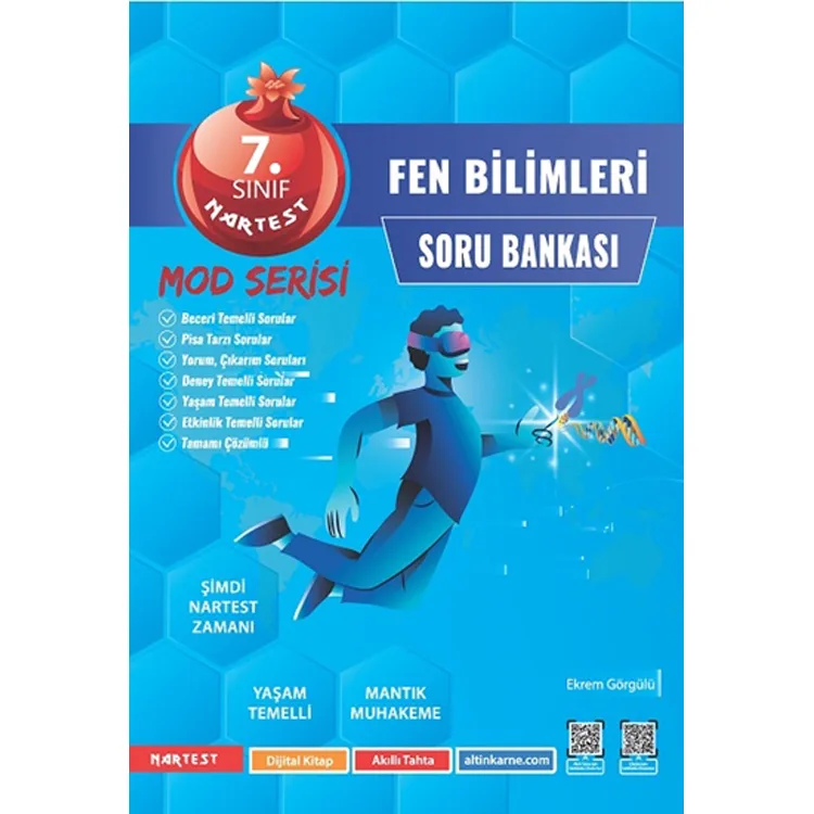 NARTEST 7. SINIF MOD FEN BİLİMLERİ SORU BANKASI - 2025 MÜFREDAT