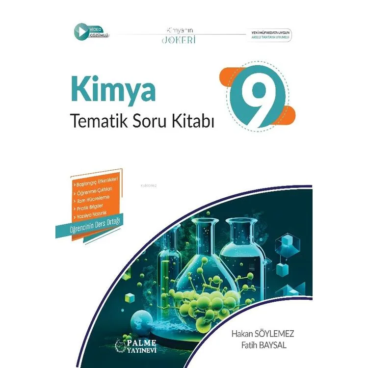 PALME 9. SINIF JOKER KİMYA TEMATİK SORU BANKASI