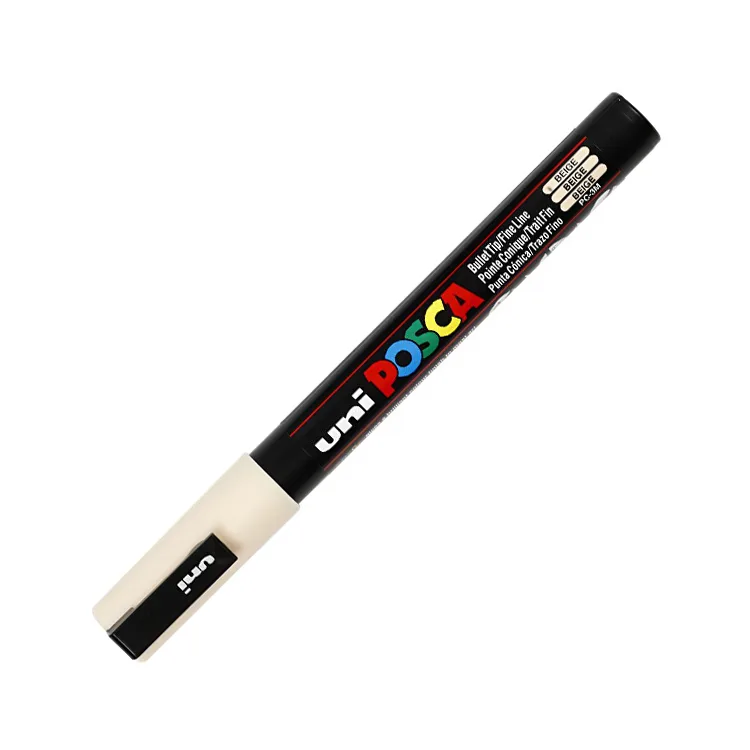 UNİ POSCA SU BAZLI POSTER MARKER 0.9-1.3 BEJ PC-3M