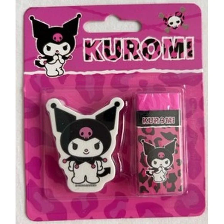 TMN 590194 KUROMI SİLGİ SETİ BLISTER 2'Lİ